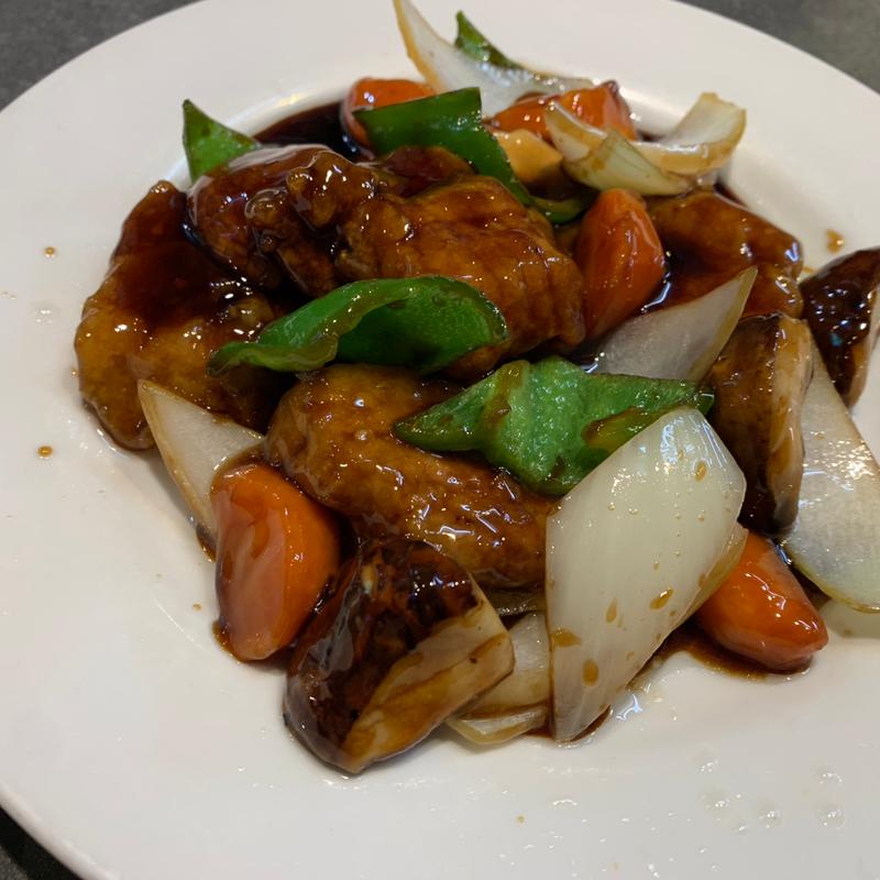 黒酢酢豚(神田餃子屋 本店 （カンダギョウザヤ）)