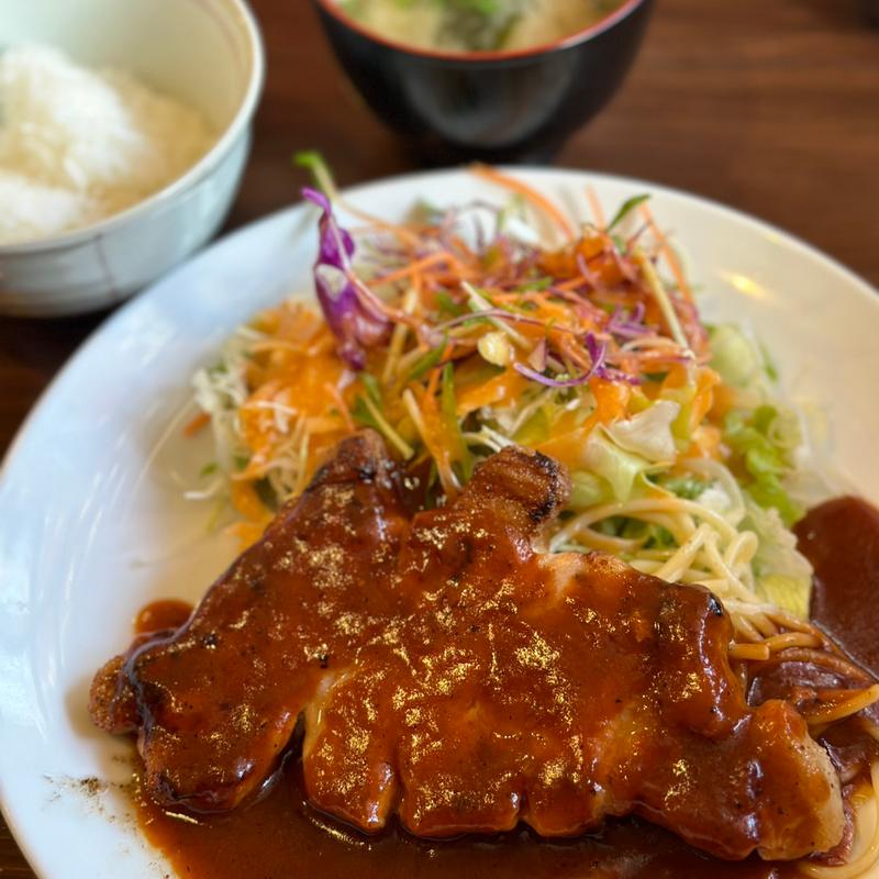 ポークチャップ ランチ(IDEMOTO （イデモト）)