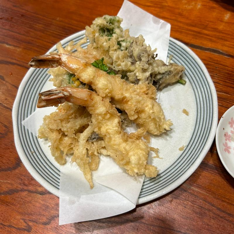 エビの天ぷら(とみや )