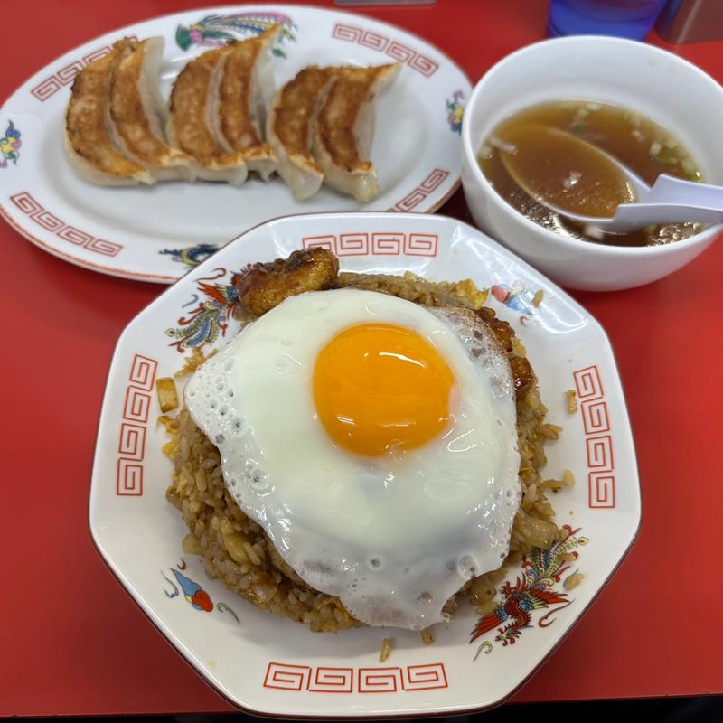 えびめし➕餃子(大阪王将 センター南店)