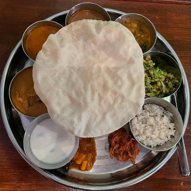 ノンベジミールス(インド食堂TADKA （タルカ）)