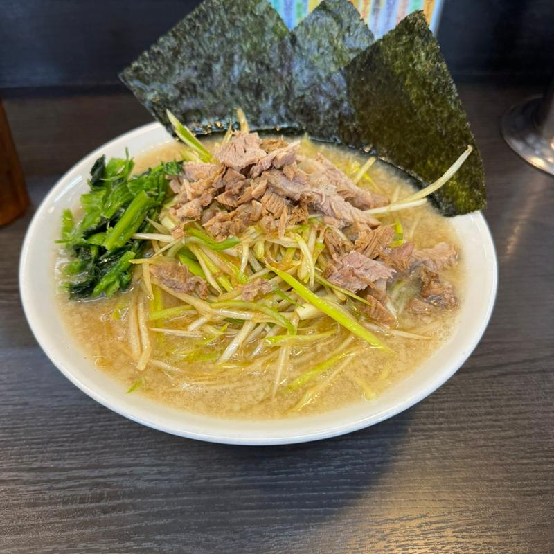 ネギラーメン（中）(ラーメンショップ 大潟店 （カーステーションラーメンショップ）)
