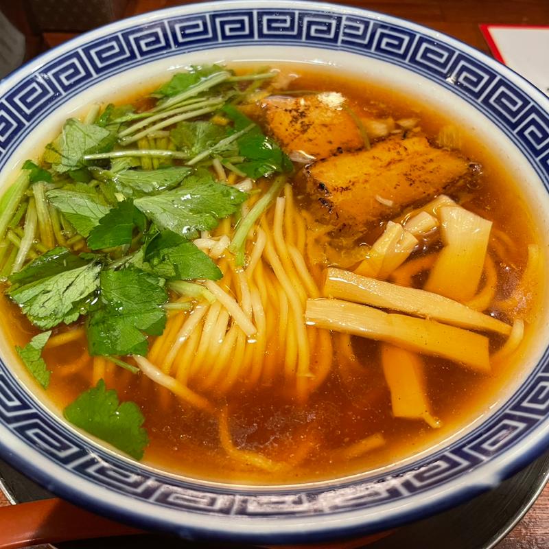 醤油らあめん(東京らあめんタワー)