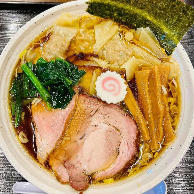 中華そば ワンタン(手打ち中華ときた)