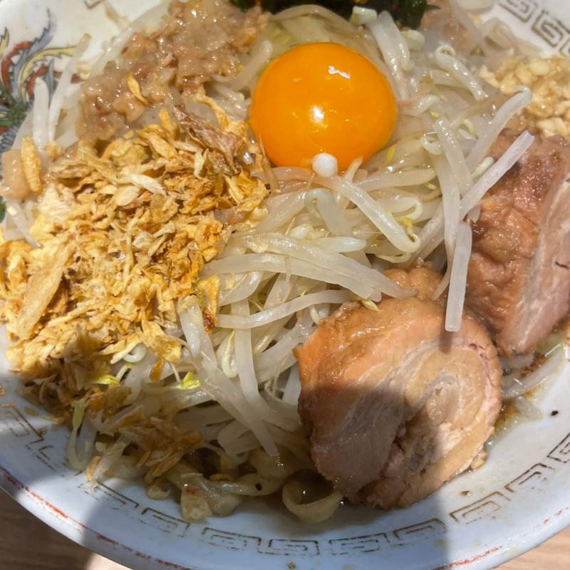 汁なし(ラーメン豚山 門前仲町店)