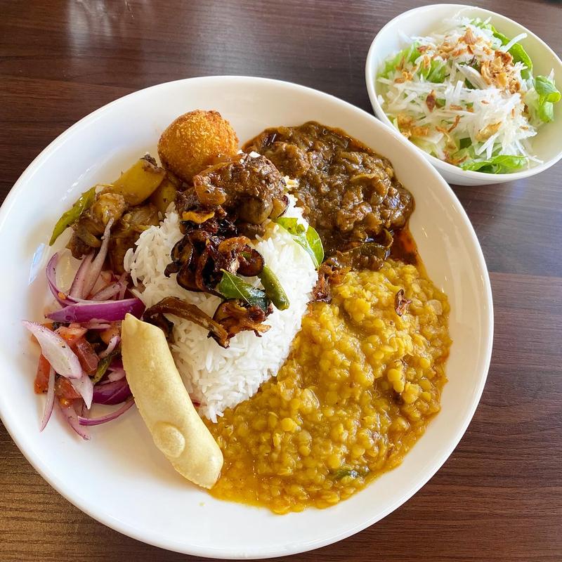 スリランカライス&カレー(ソラボラ)