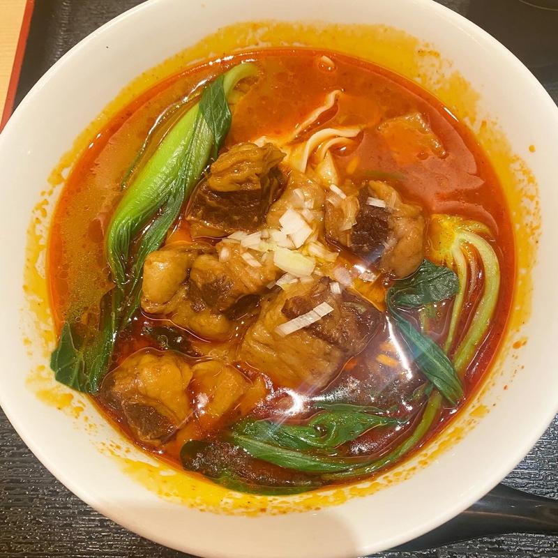 坦々刀削麺セット(黄金の華 コルトンプラザ店)