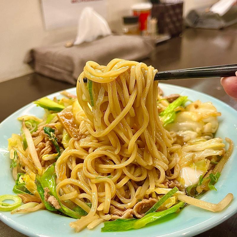 皿タンメン(博多とんこつ 豚の足跡)