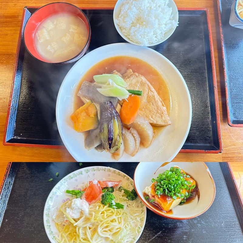 メカジキの煮付け定食(京田村)