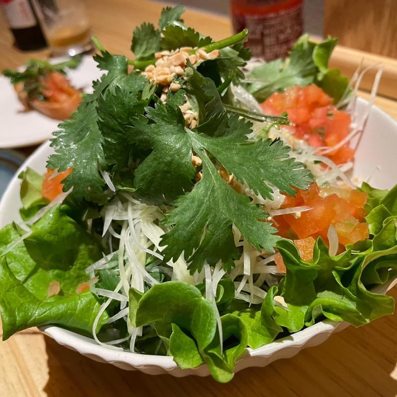 Gỏi đu đủ （ゴイドゥードゥー）(ベトナム食堂)