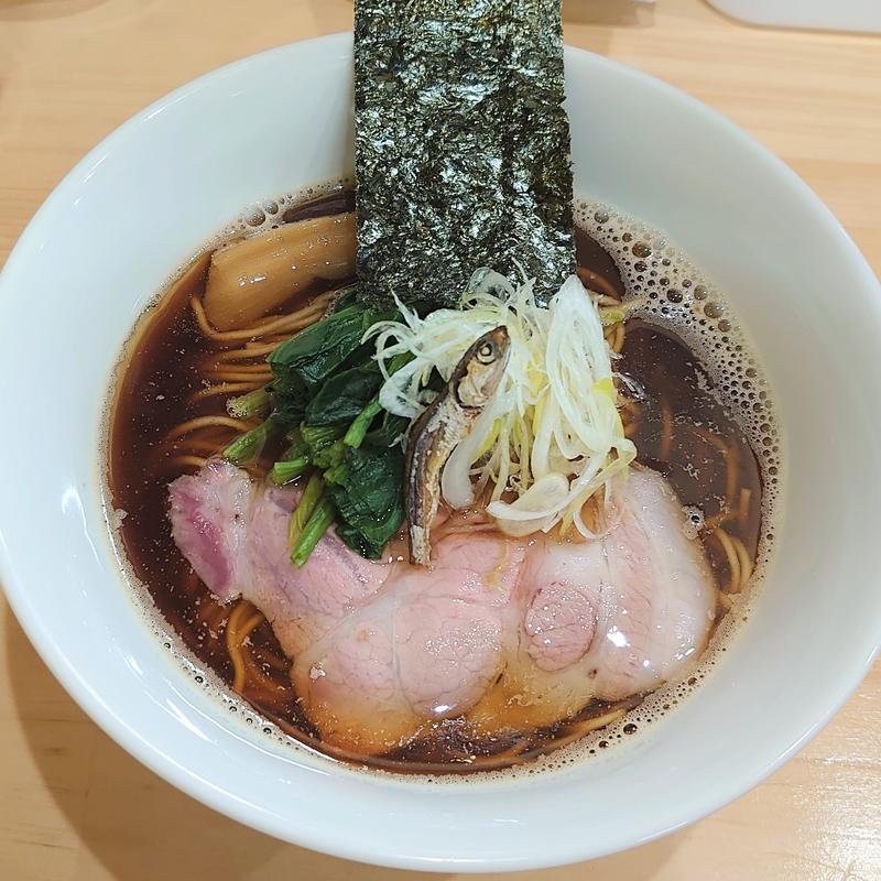 煮干しラーメン(醤油)(NAGASHARI)