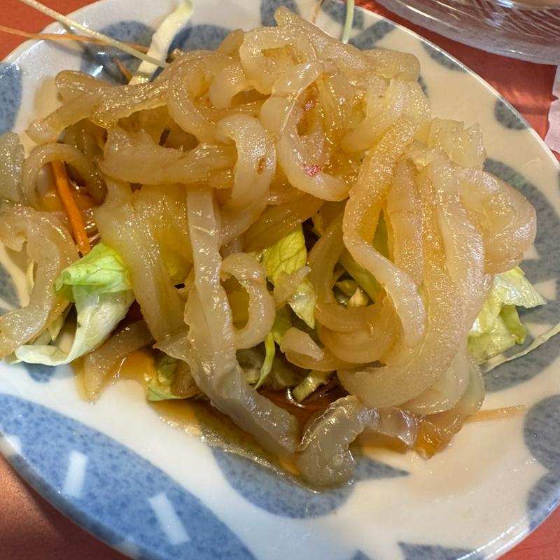 くらげの酢の物(中国料理五十番 多治米支店 )