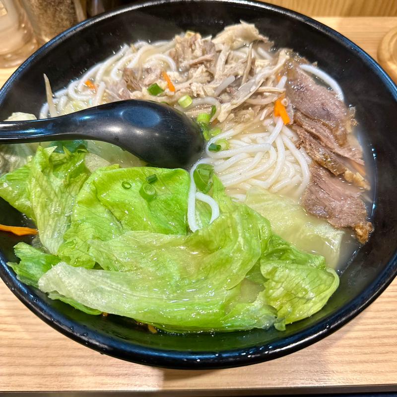 牛肉スープコーメン(笑姜や)