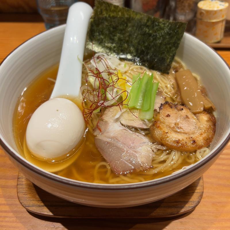 味玉和塩らぁ麺(麺やひだまり )