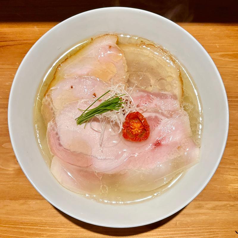 チャーシュー塩らぁめん(麺 ふじさき)