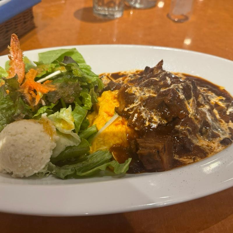 オムハヤシライス(Ventuno Tokyo)