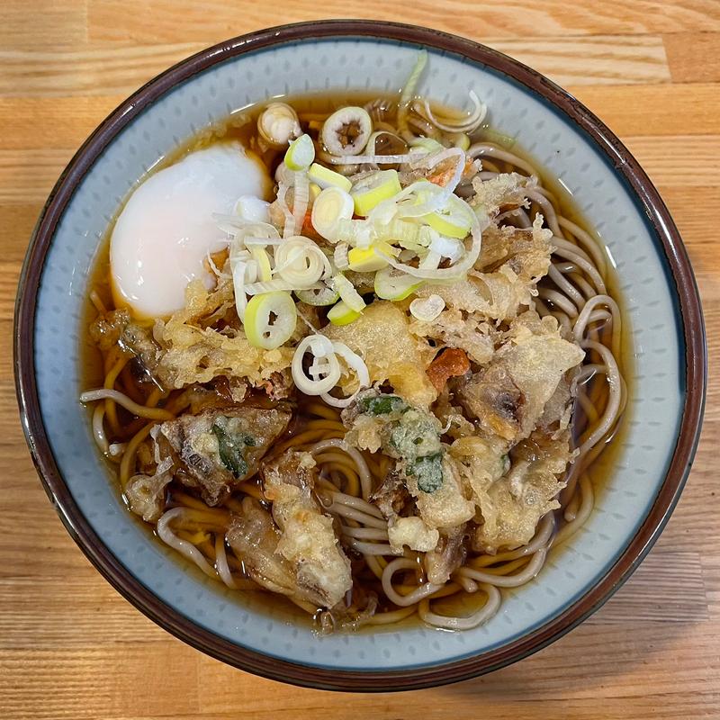 天玉そば（かき揚げ）(福そば )