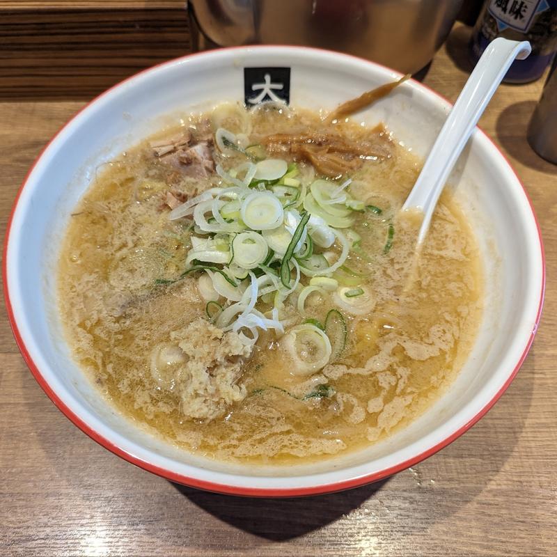 味噌ラーメン大盛(大島)