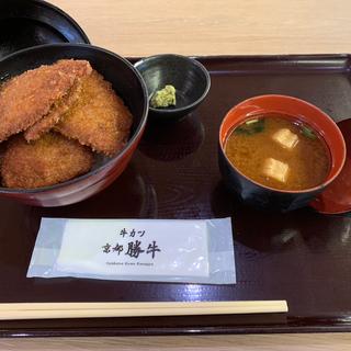牛たれカツ丼（5枚(牛カツ京都勝牛 ららぽーと名古屋みなとアクルス店)
