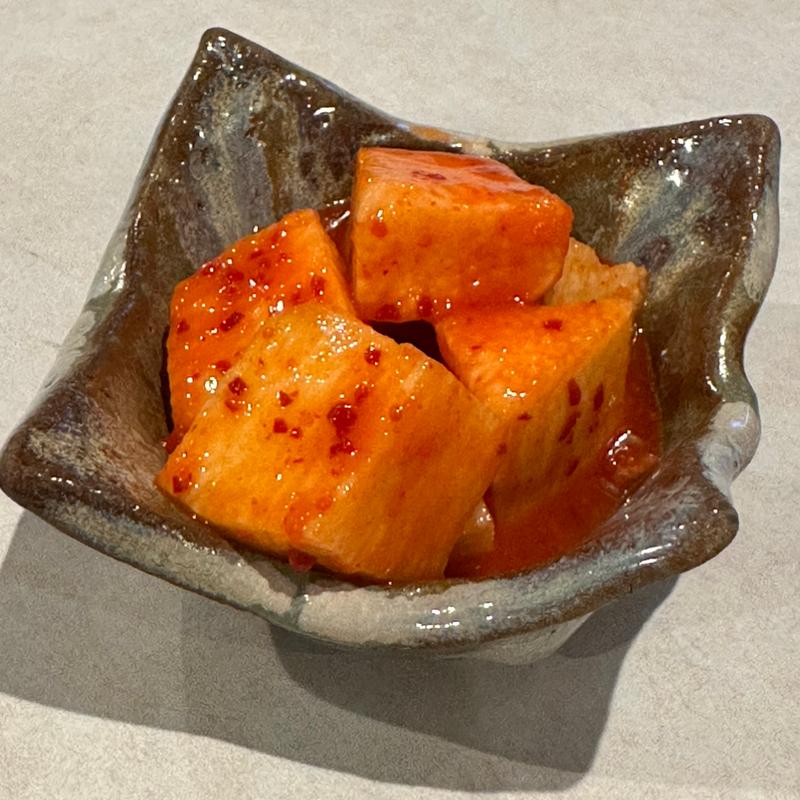山芋キムチ(焼肉屋斎野 平野西店)