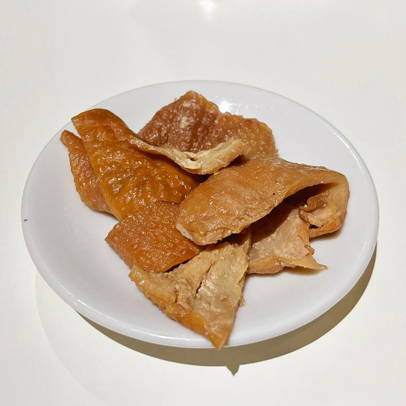 (らーめんの千草) 千草名物鶏皮(新横浜ラーメン博物館)