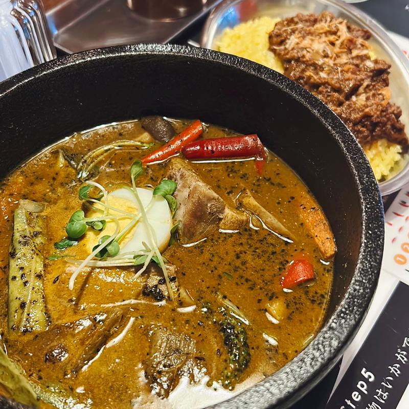 とろ煮塩豚(スープカレー専門店密教)