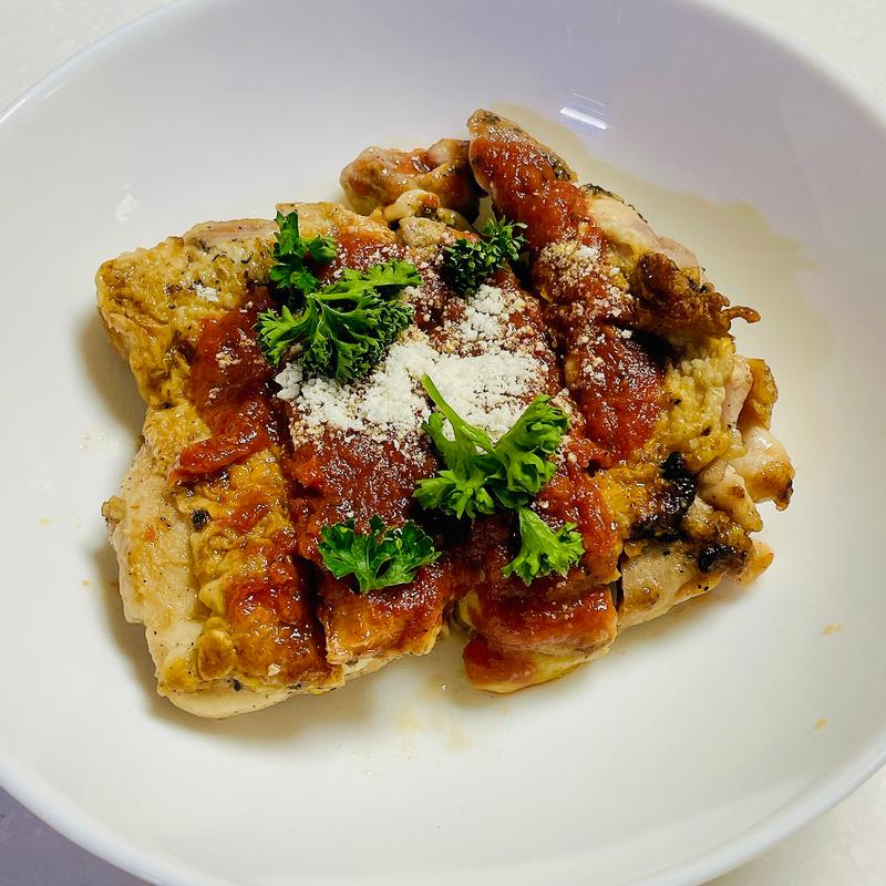 チキンステーキ　トマトソース(カリーナ カリーナ)