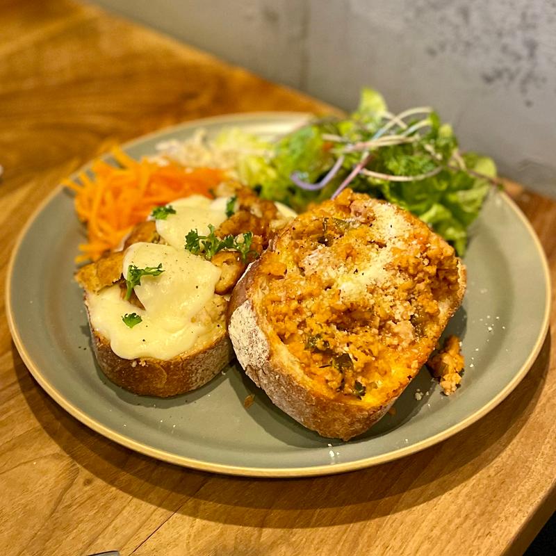 オープンサンドランチ(MID cafe高田馬場)