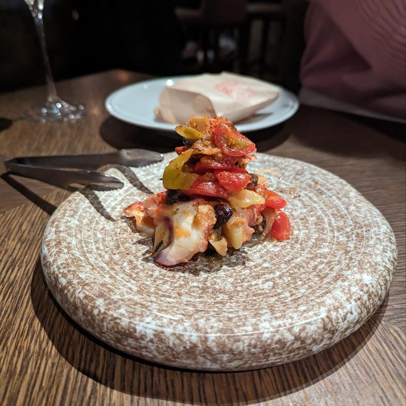 タコと信長葱のトマトマリネ(PIZZERIA & BAR NOHGA（ピッツェリアアンドバー ノーガ）)