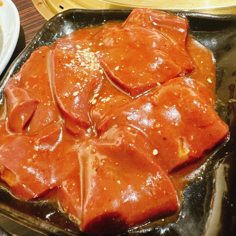 レバー(炭火焼肉 きらく亭)