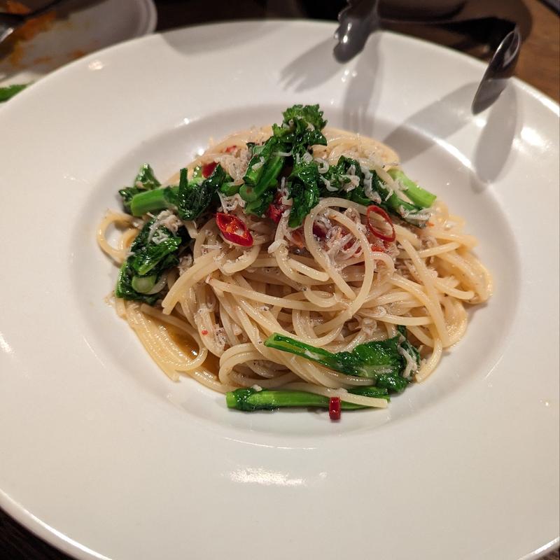 しらすと菜の花のペペロンチーノ(PIZZERIA & BAR NOHGA（ピッツェリアアンドバー ノーガ）)