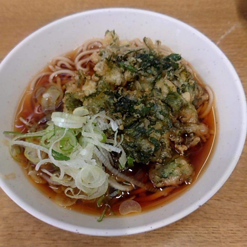 春菊そば(一由そば )