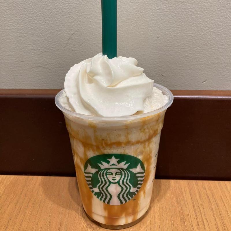 キャラメリーミルクコーヒーフラペチーノ(スターバックスコーヒー 下北沢店)
