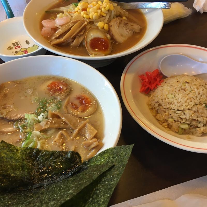 中華そばチャーハンセット(灯台らーめん)