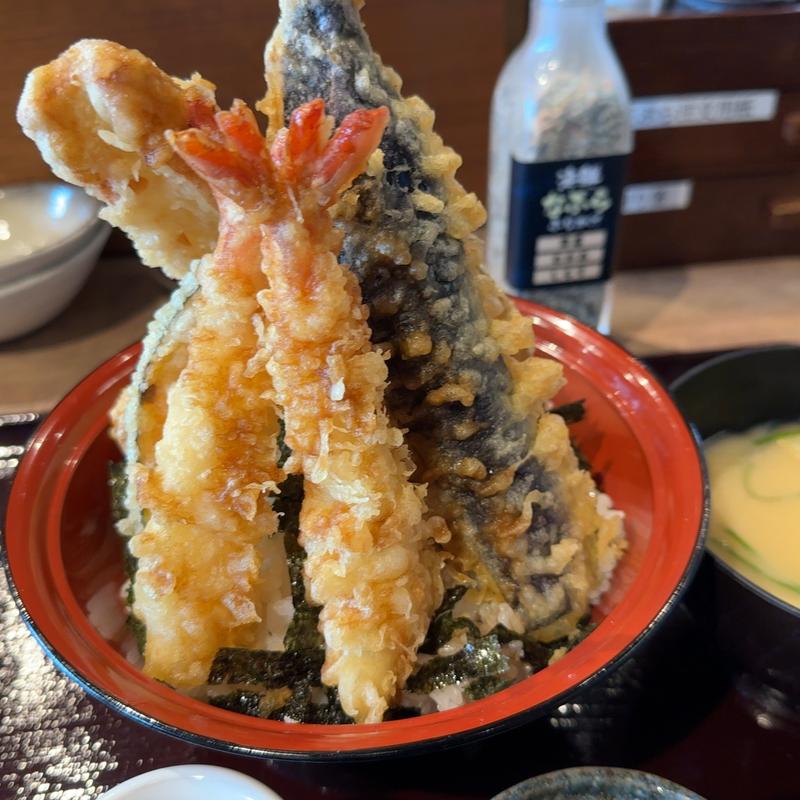 米福天丼(天ぷら海鮮米福 シャミネ松江店)