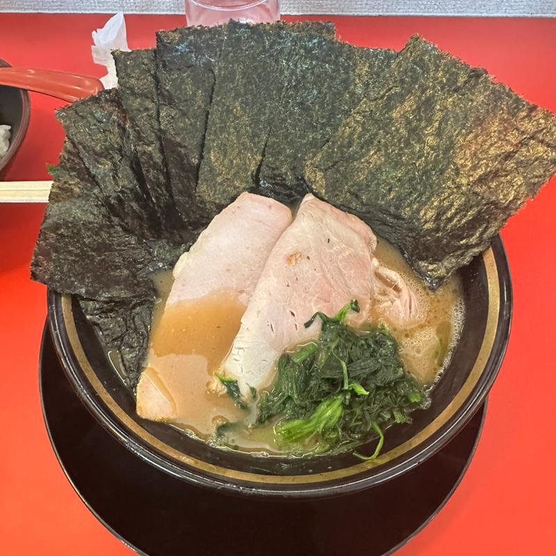 のりラーメン(家系ラーメン王道家直伝 青森野呂家)