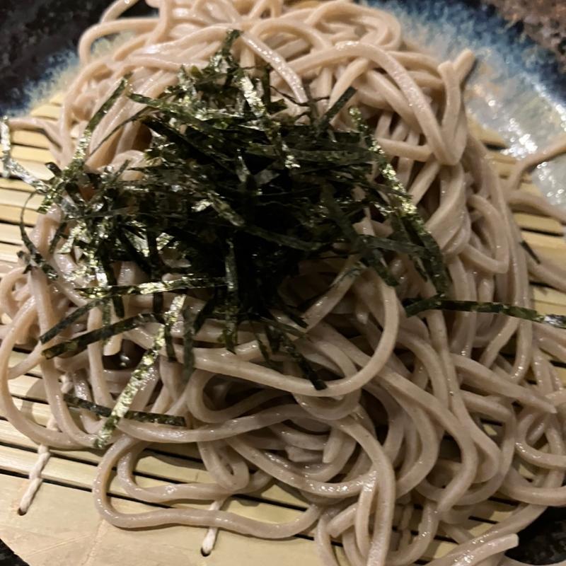 ざる蕎麦(蕎麦切り くろ)