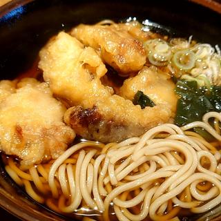 ゲソ天そば(立ち食い蕎麦酒処一久)