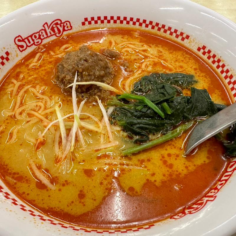 香る金ごま坦々麺(スガキヤ 東海荒尾アピタ店)