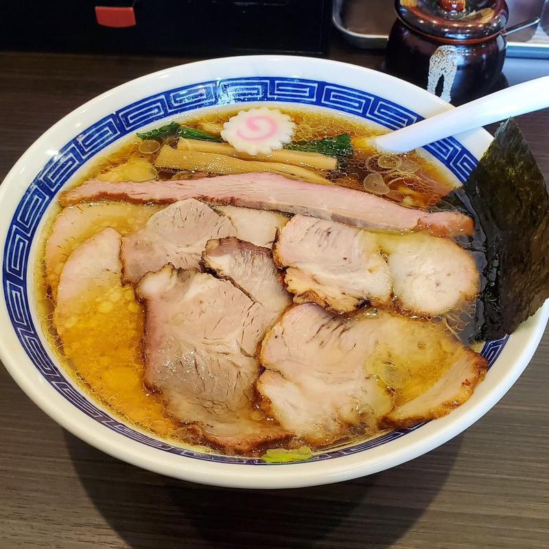 チャーシュー麺 大盛(白河中華そばえん)