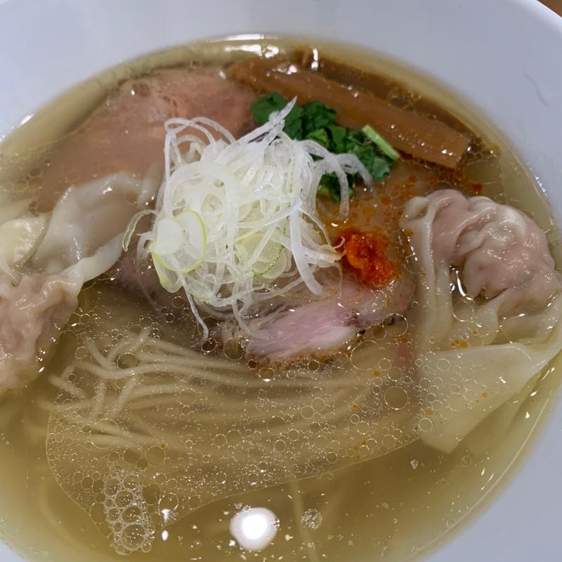 MIXワンタン塩(地球の中華そば)