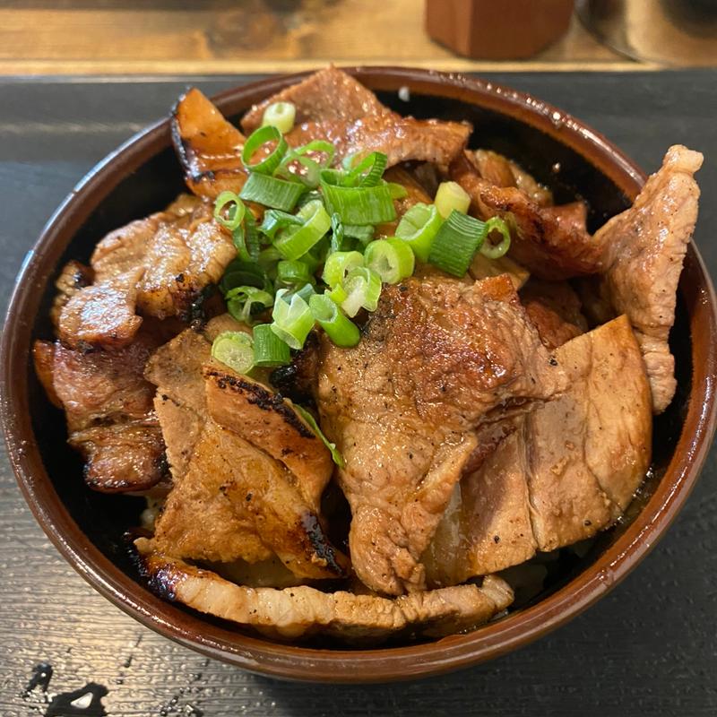 豚丼小盛肉増し(笑門 （エモン）)