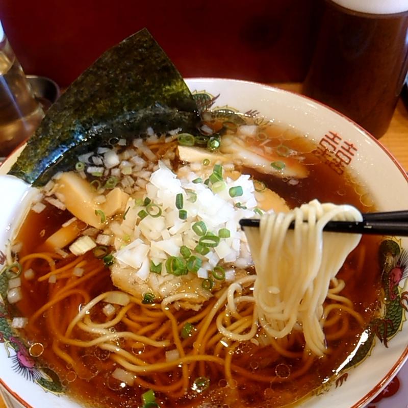 昔ながらの中華そば(恵比寿 七福餃子楼)