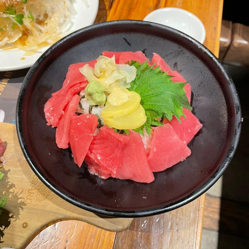 本マグロ上鉄火丼(魚屋のマグロ食堂 オートロキッチン 渋谷店)