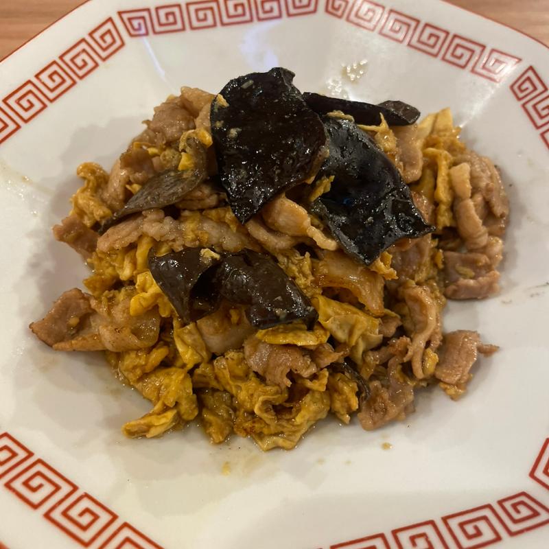 キクラゲ炒め(中華料理鳳来)