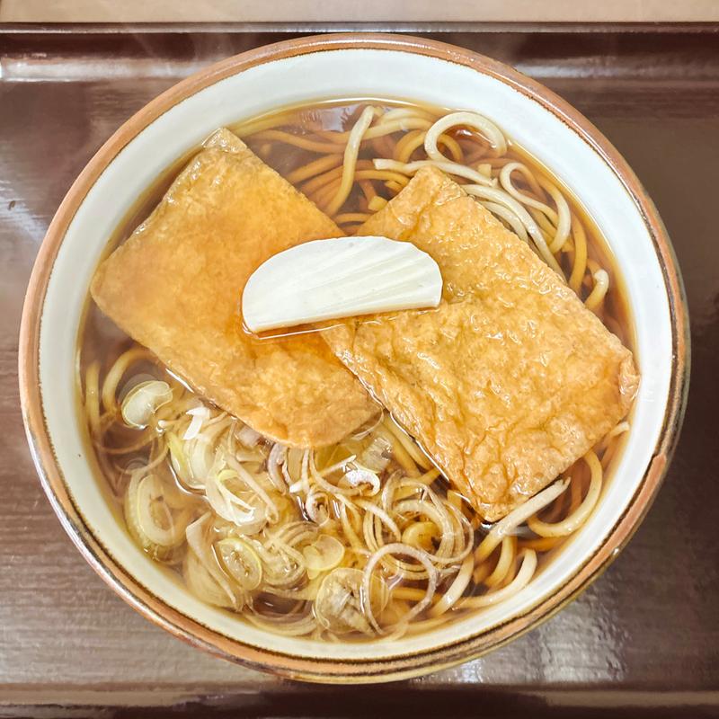 きつねそば(そば切り うちば)