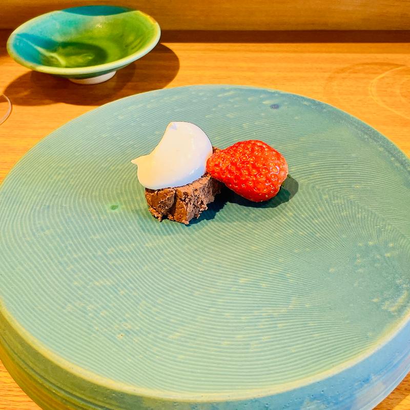 ランチコース　チョコムース(grasara グラサラ 神楽坂)