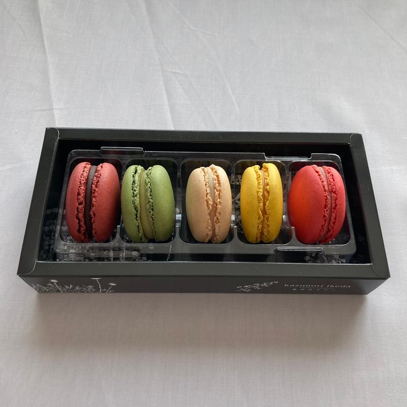 マカロン詰め合わせ【5個入り】(カズノリ イケダ アンディヴィデュエル （kazunori ikeda individuel）)