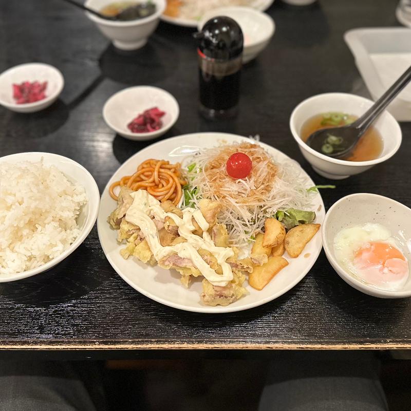 チキン南蛮定食(酒菜工房しんくま)