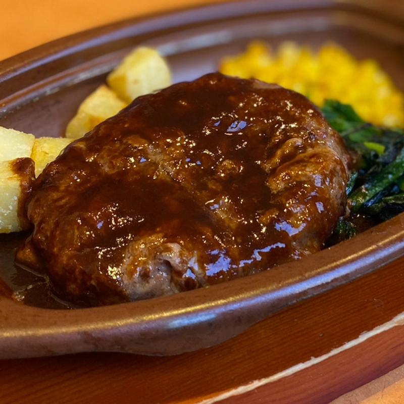 特製デミソースハンバーグランチ(サイゼリヤ あびこ駅前店)